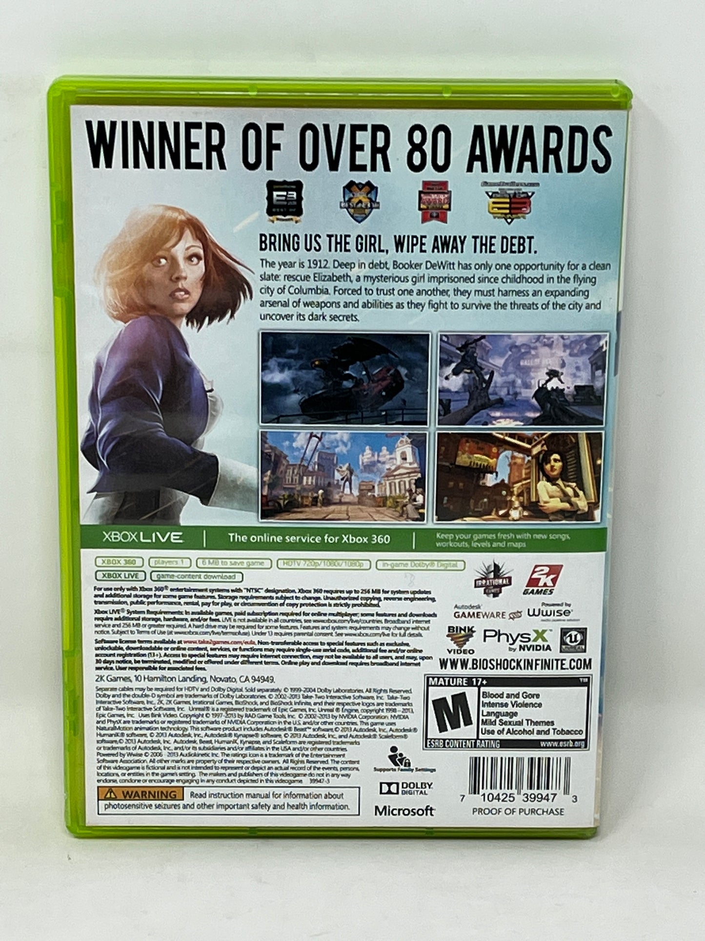 XBox 360 - BioShock Infinite - Complete