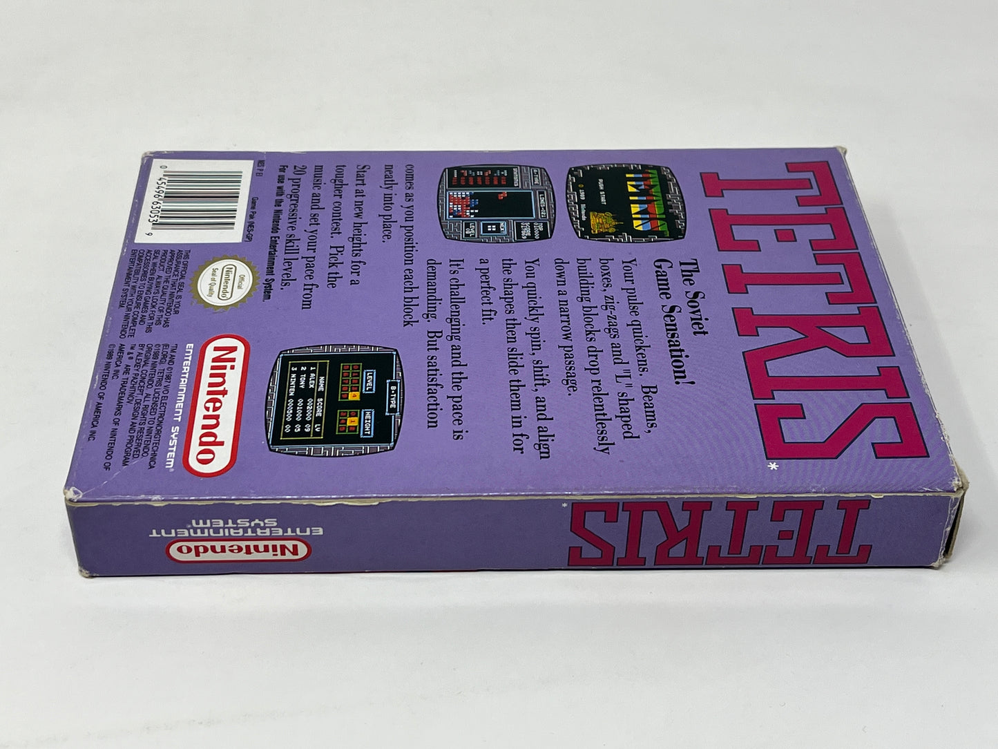 NES Nintendo - Tetris - Complete