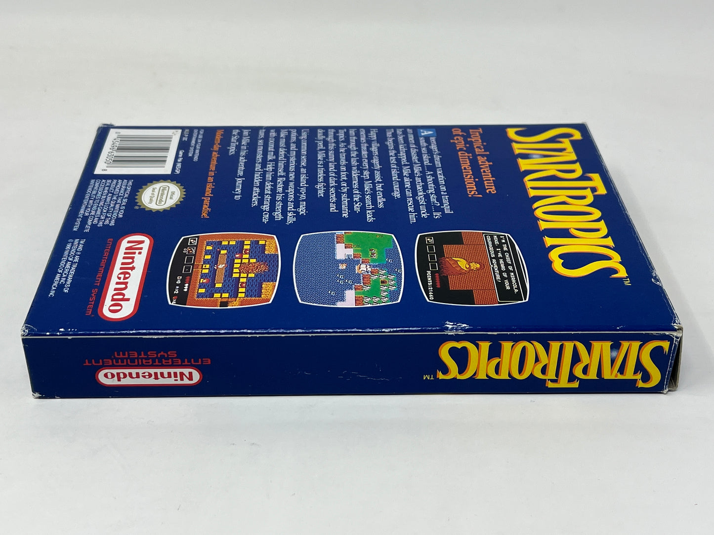 NES Nintendo - Star Tropics - Complete