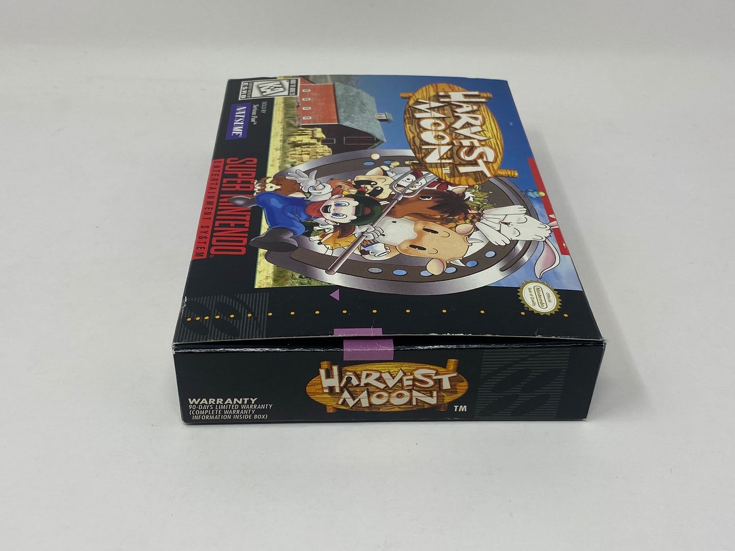 SNES Super Nintendo - Harvest Moon - CIB Complete