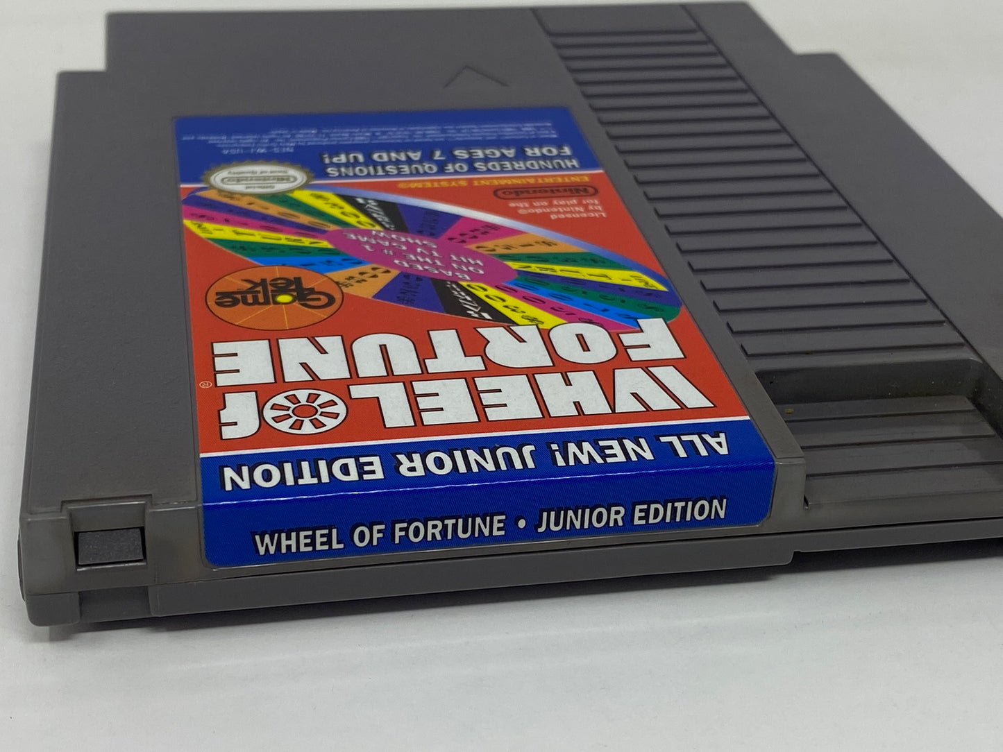 NES Nintendo - Wheel of Fortune Junior Edition