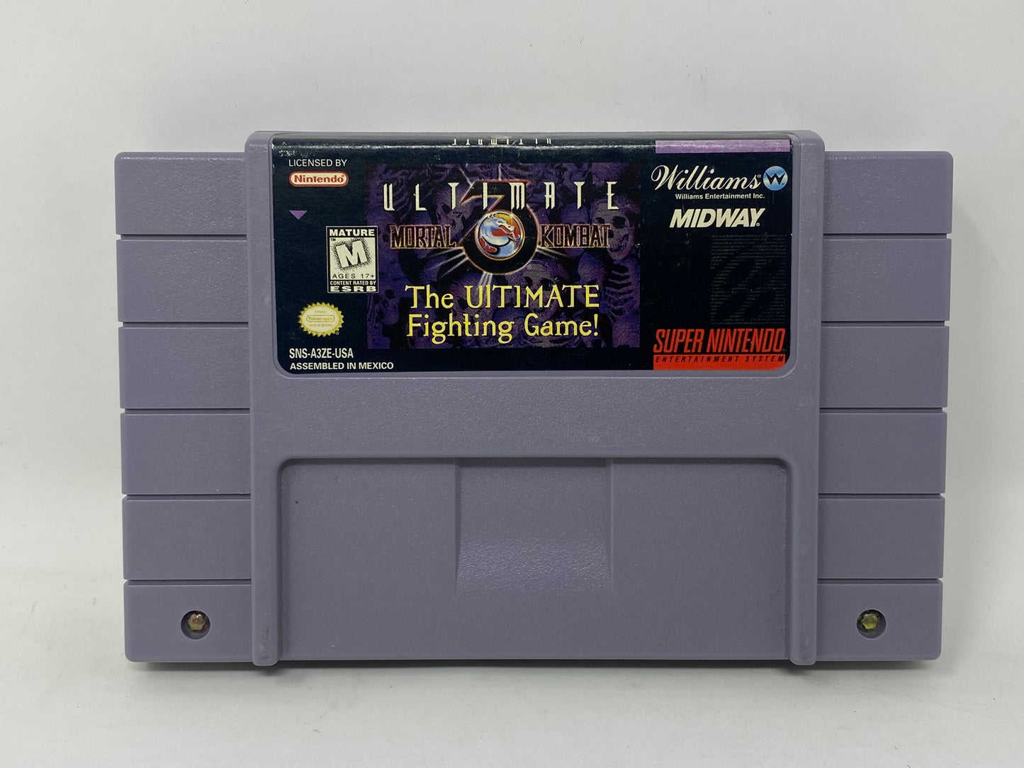 SNES Super Nintendo - Ultimate Mortal Kombat 3 - In Box