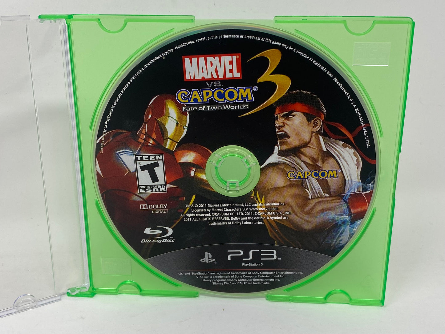 Sony PlayStation 3 PS3 - Marvel Vs Capcom 3 Fate of Two Worlds