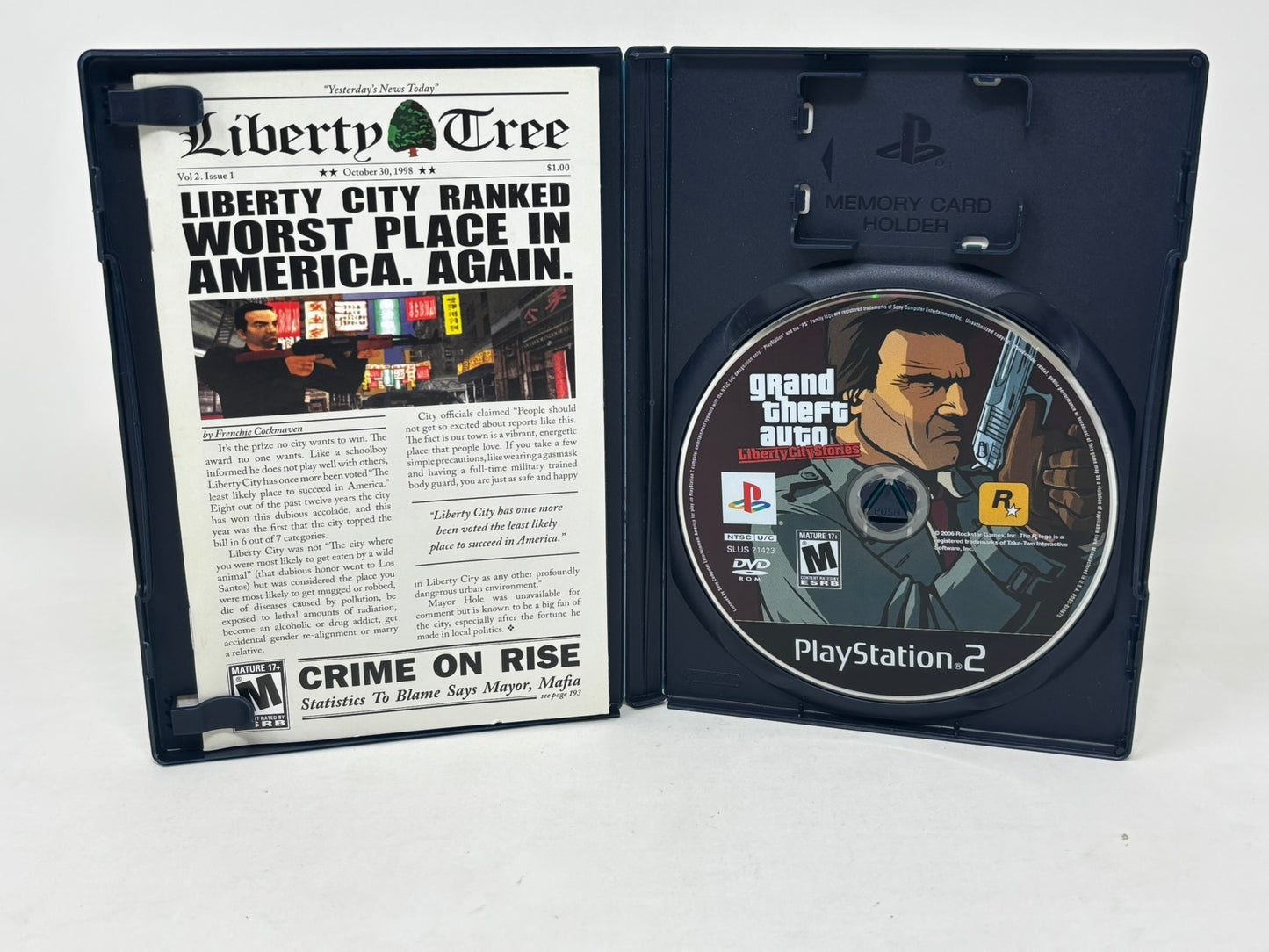 Sony PlayStation 2 - Grand Theft Auto: Liberty City Stories - Complete