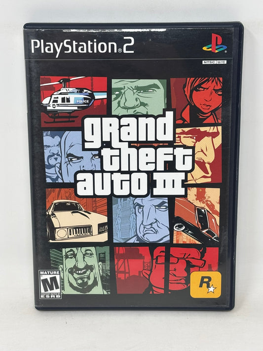 Sony PlayStation 2 - Grand Theft Auto III 3 - Complete