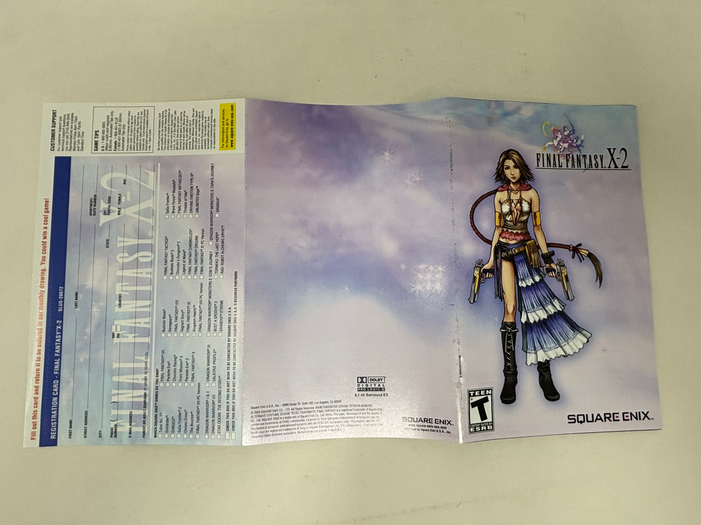 Sony PlayStation 2 - Final Fantasy X-2 - Complete