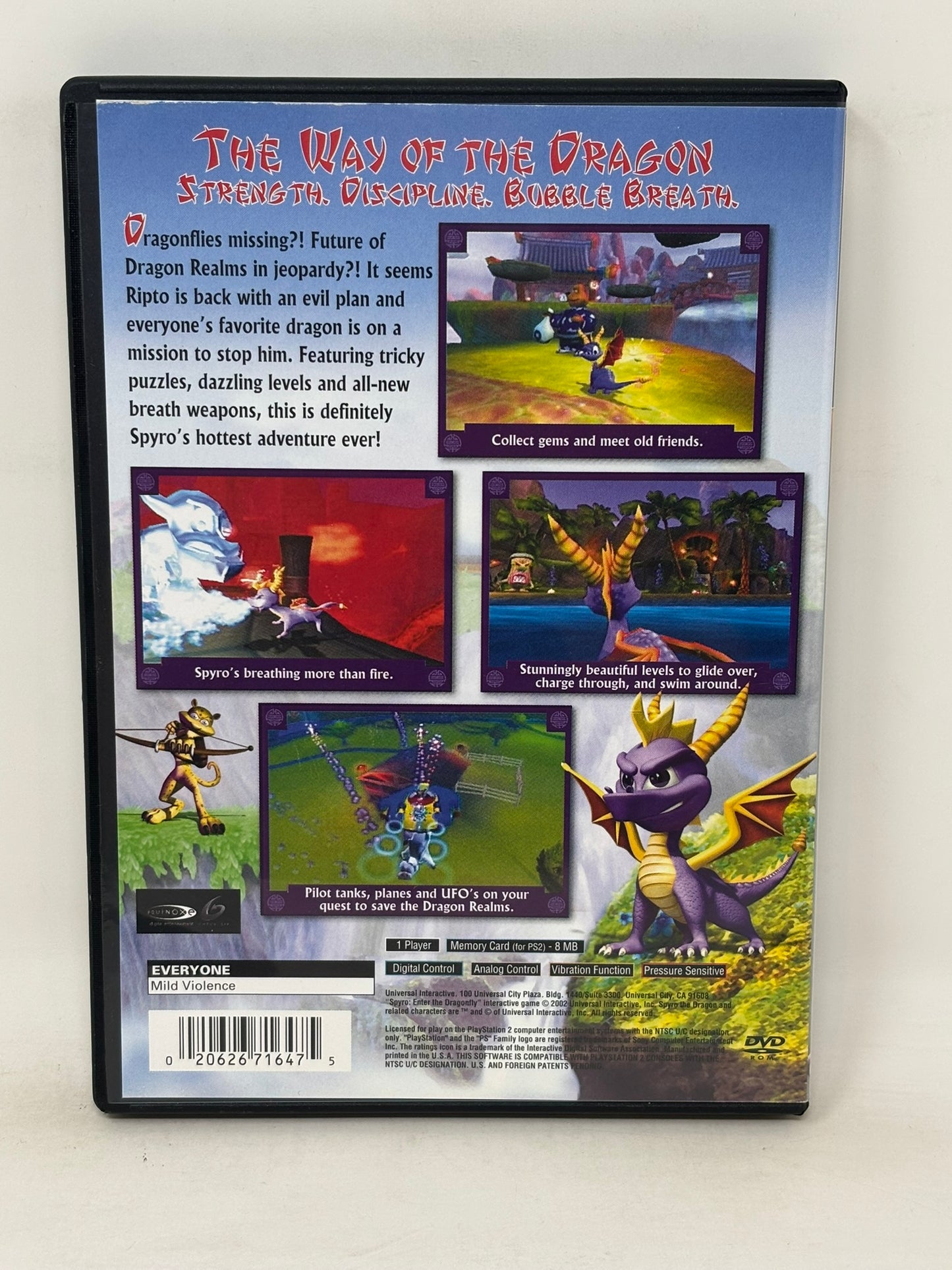 Sony PlayStation 2 - Spyro Enter the Dragonfly - Complete
