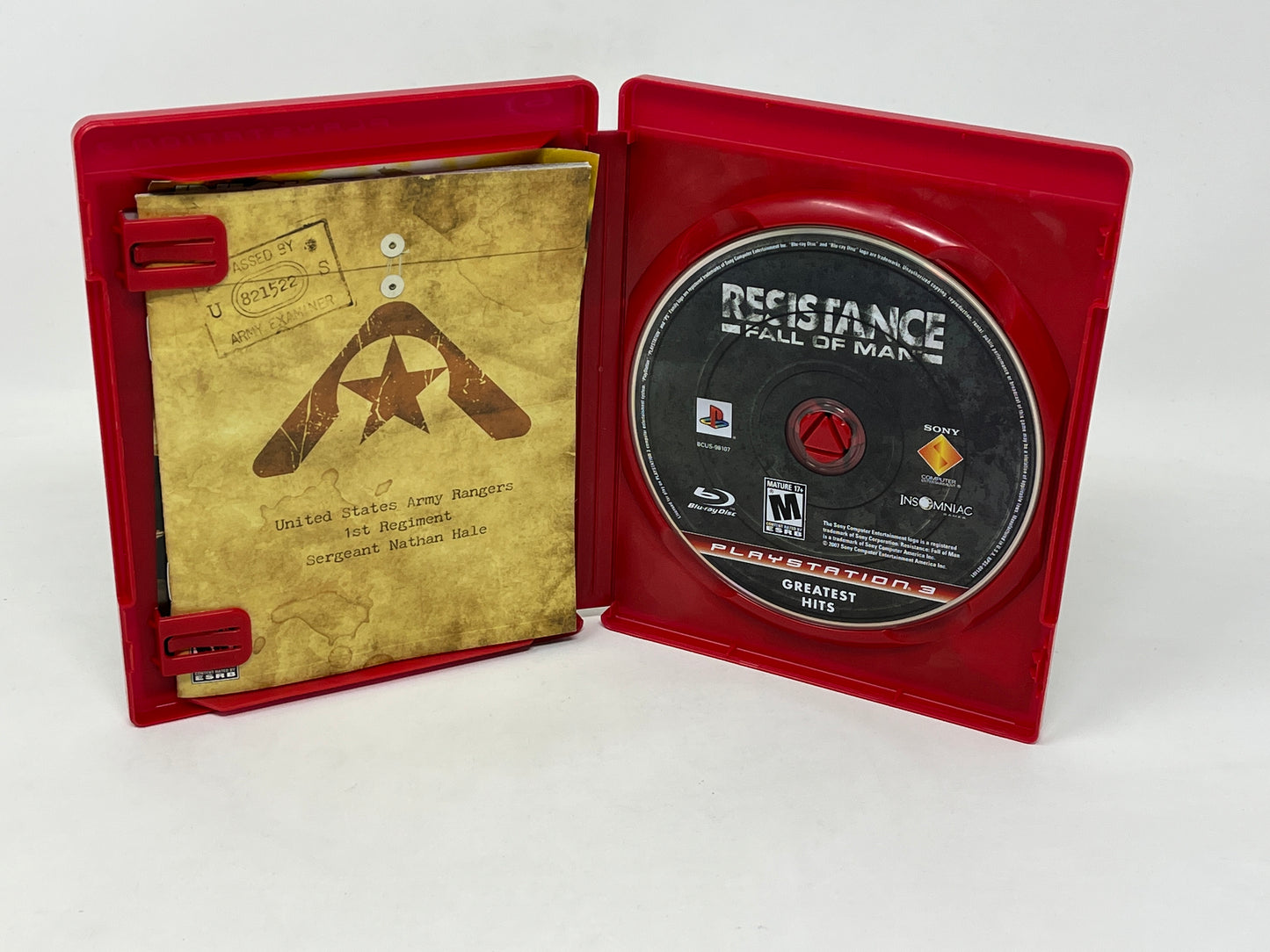 Sony PlayStation 3 - Resistance Fall of Man (Greatest Hits) Complete