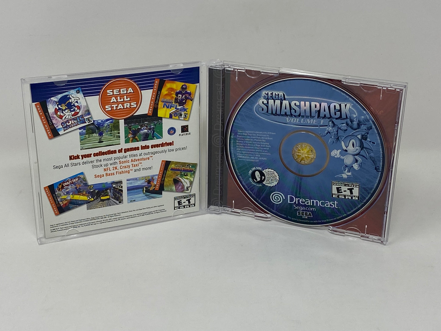 Sega Dreamcast - Sega Smash Pack Vol. 1
