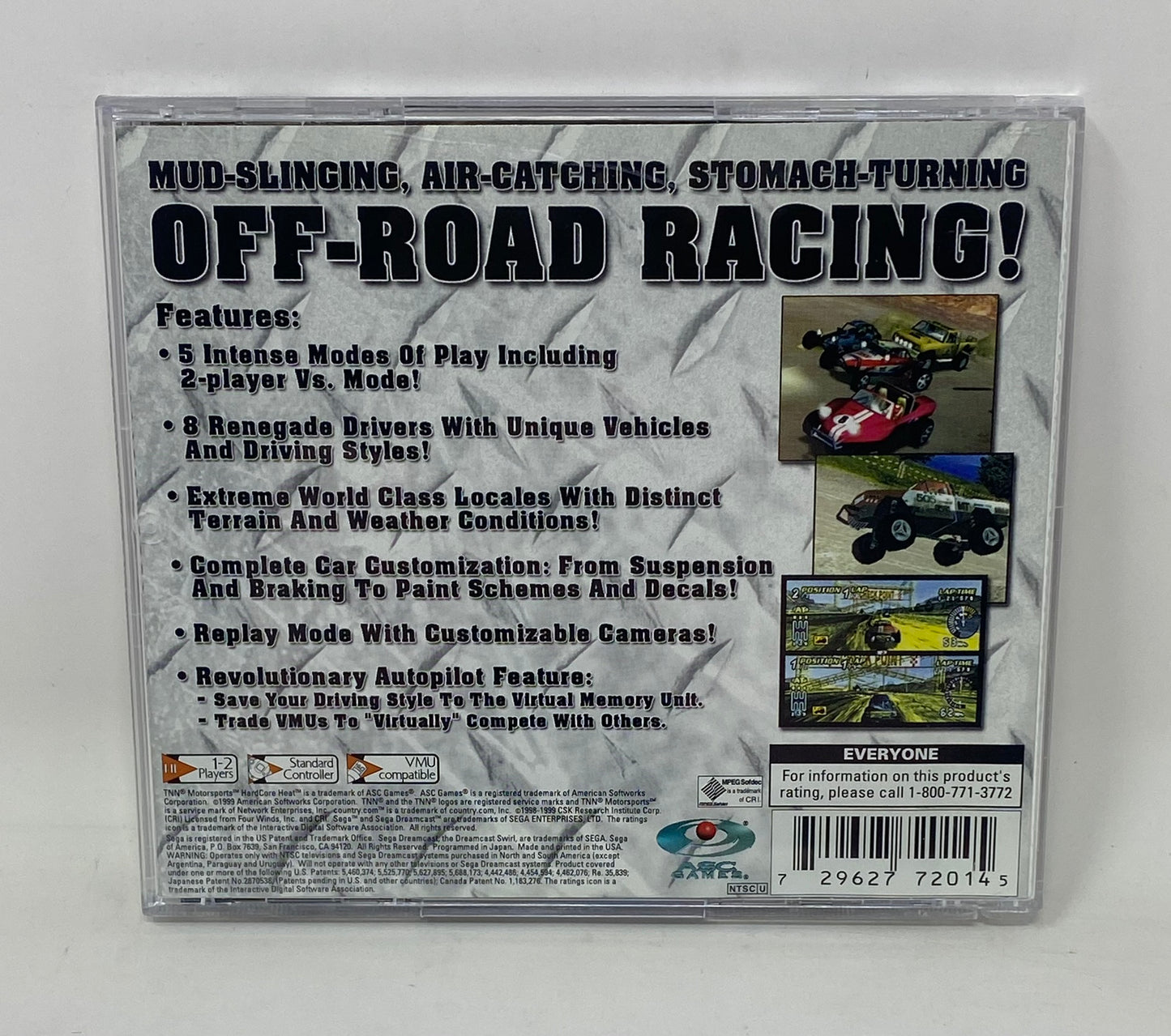 Sega Dreamcast - TNN Motorsports Hardcore Heat