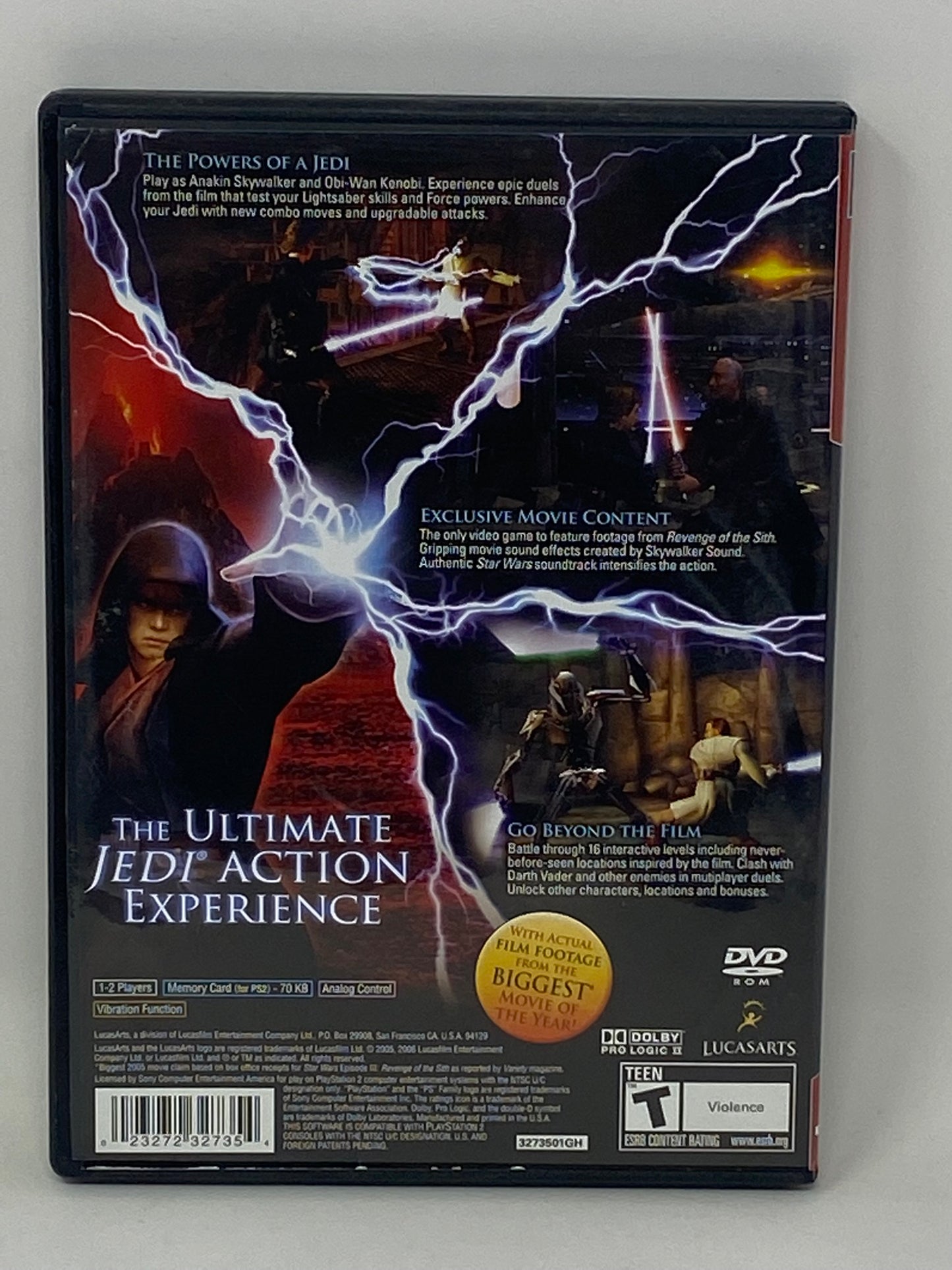 Sony PlayStation 2 PS2 - Star Wars Episode III Revenge of the Sith (Greatest Hits)