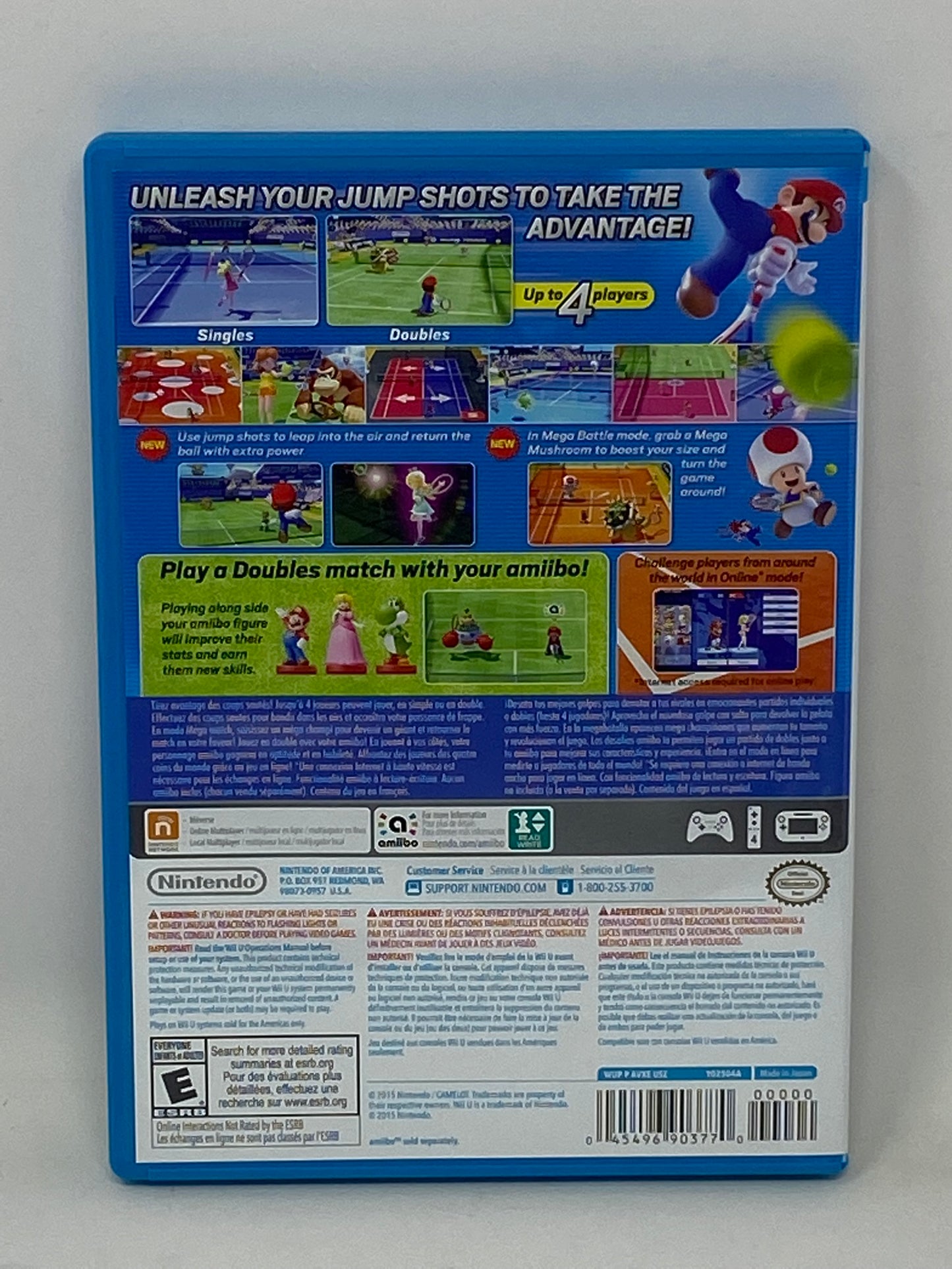 Nintendo Wii U - Mario Tennis Ultra Smash