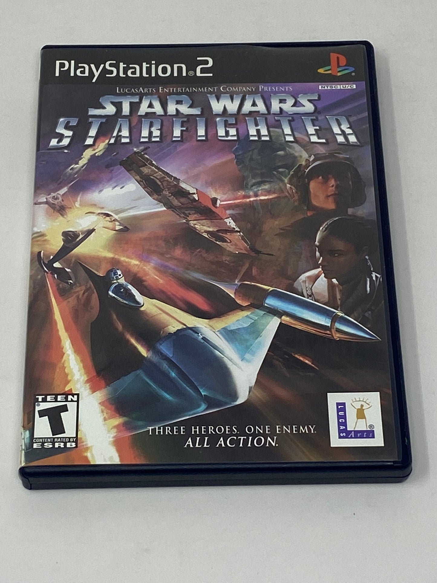 Sony PlayStation 2 - Star Wars StarFighter - Complete