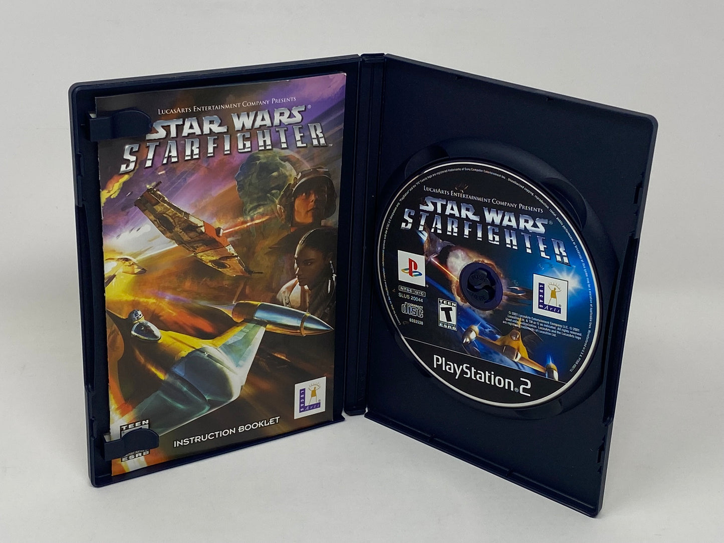 Sony PlayStation 2 - Star Wars StarFighter - Complete