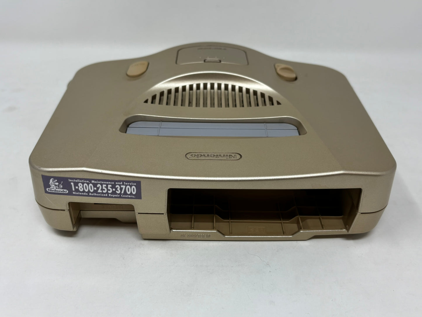 Nintendo 64 N64 - Toys R Us Limited Edition Gold Nintendo 64 System - Complete