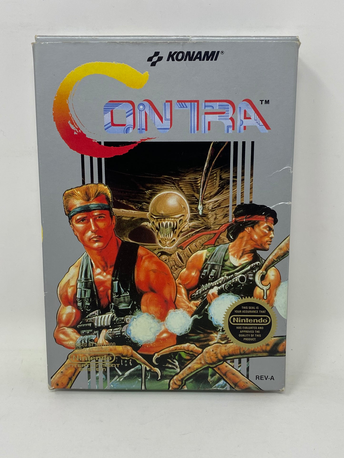 NES Nintendo - Contra - Complete in Box