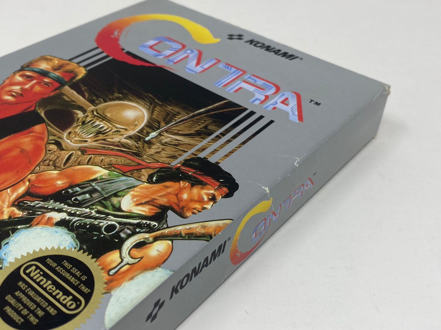 NES Nintendo - Contra - Complete in Box
