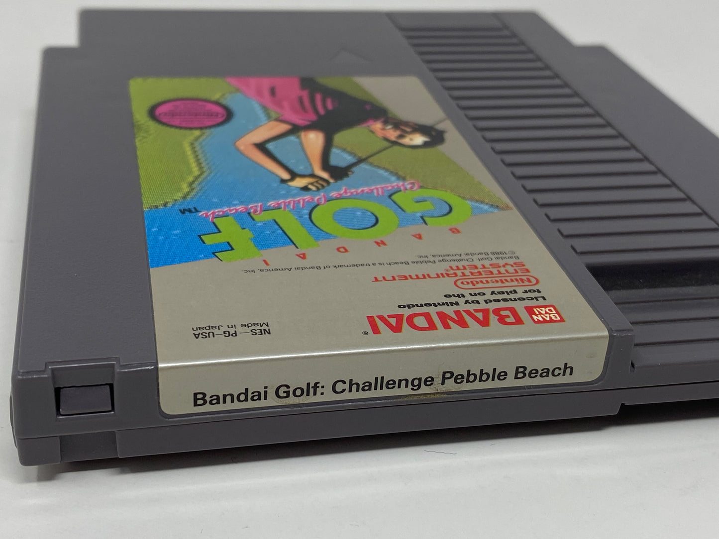 NES Nintendo - Bandai Golf Challenge: Pebble Beach