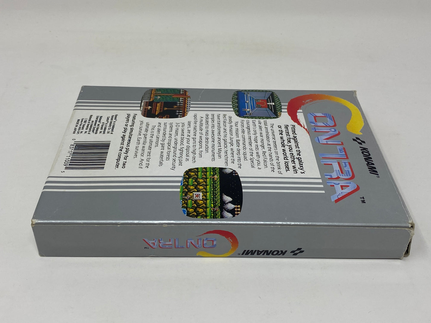 NES Nintendo - Contra - Complete in Box