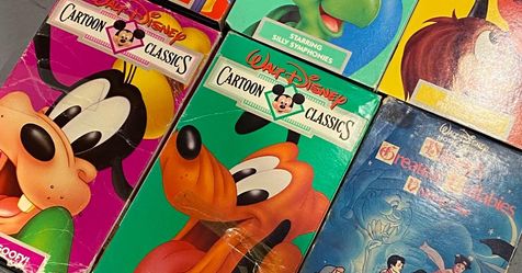 Vintage 90s Disney Cartoon Classics VHS Lot - 13 Videos - Mickey Moues - Donald Duck - Goofy - Pluto