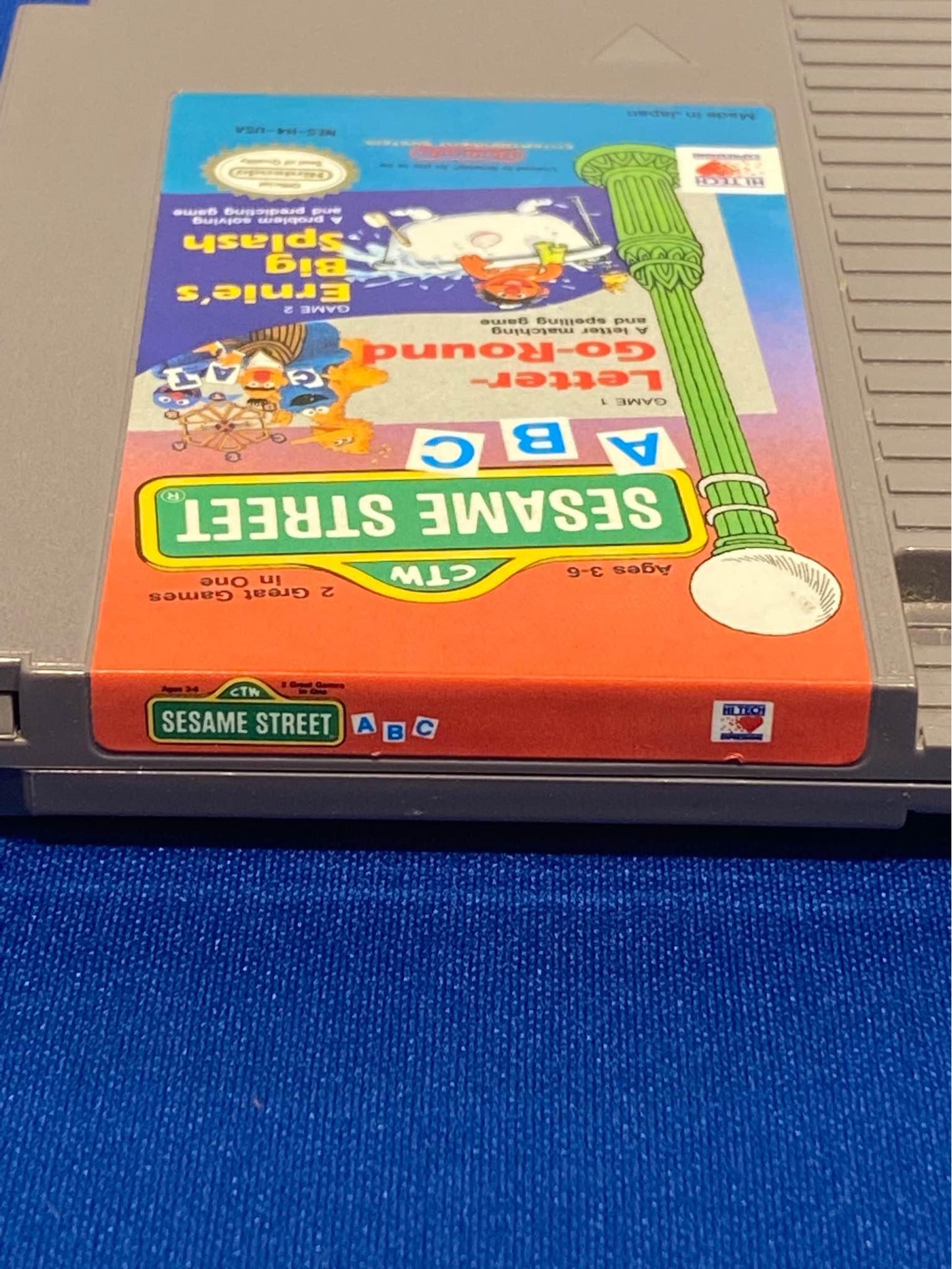 NES Nintendo - Sesame Street ABC