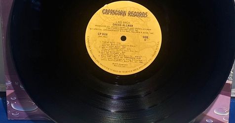Greg Allman - Laid Back LP Vinyl Album - Capricorn Records - 1973 Original