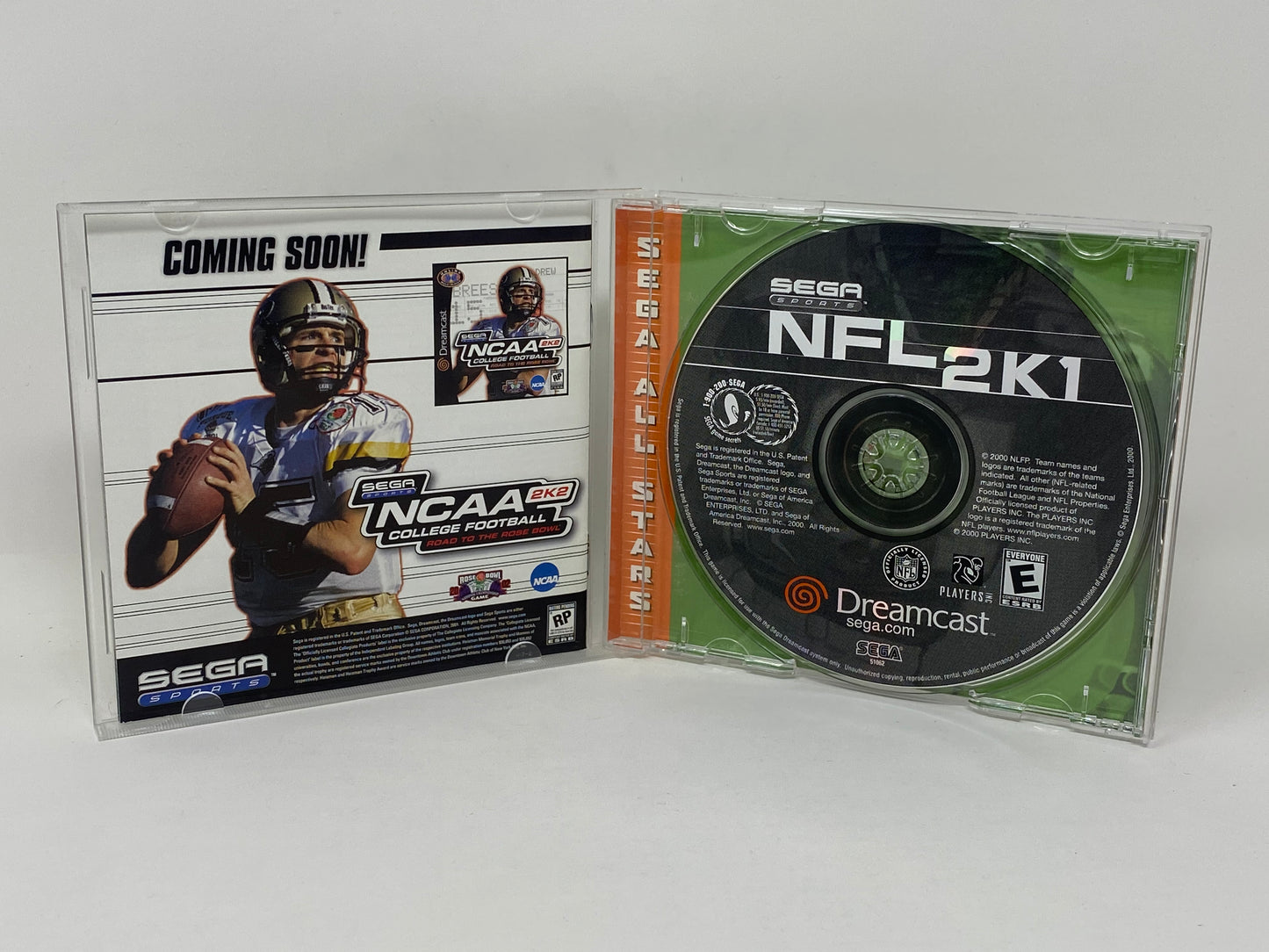 Sega Dreamcast - NFL 2K1 Football (Sega All Stars)