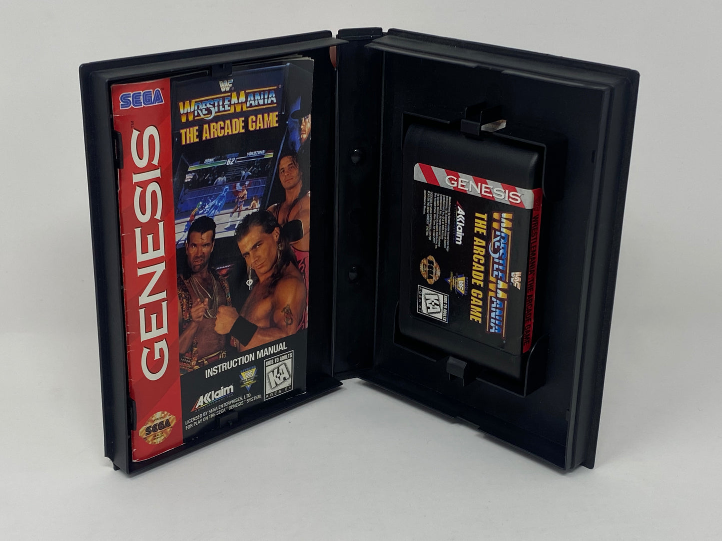 Sega Genesis - WWF Wrestlemania Arcade Game - Complete