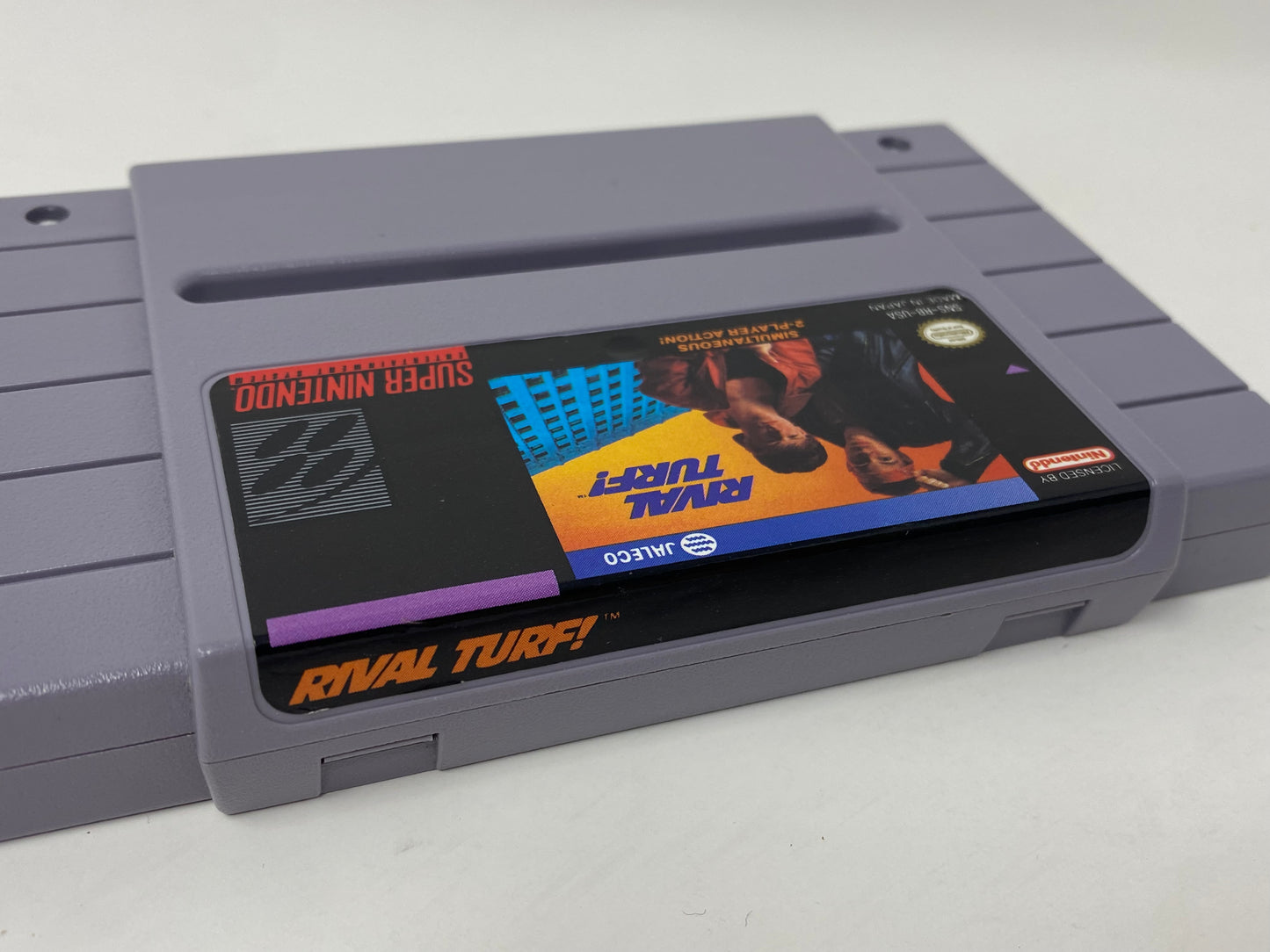 SNES Super Nintendo - Rival Turf