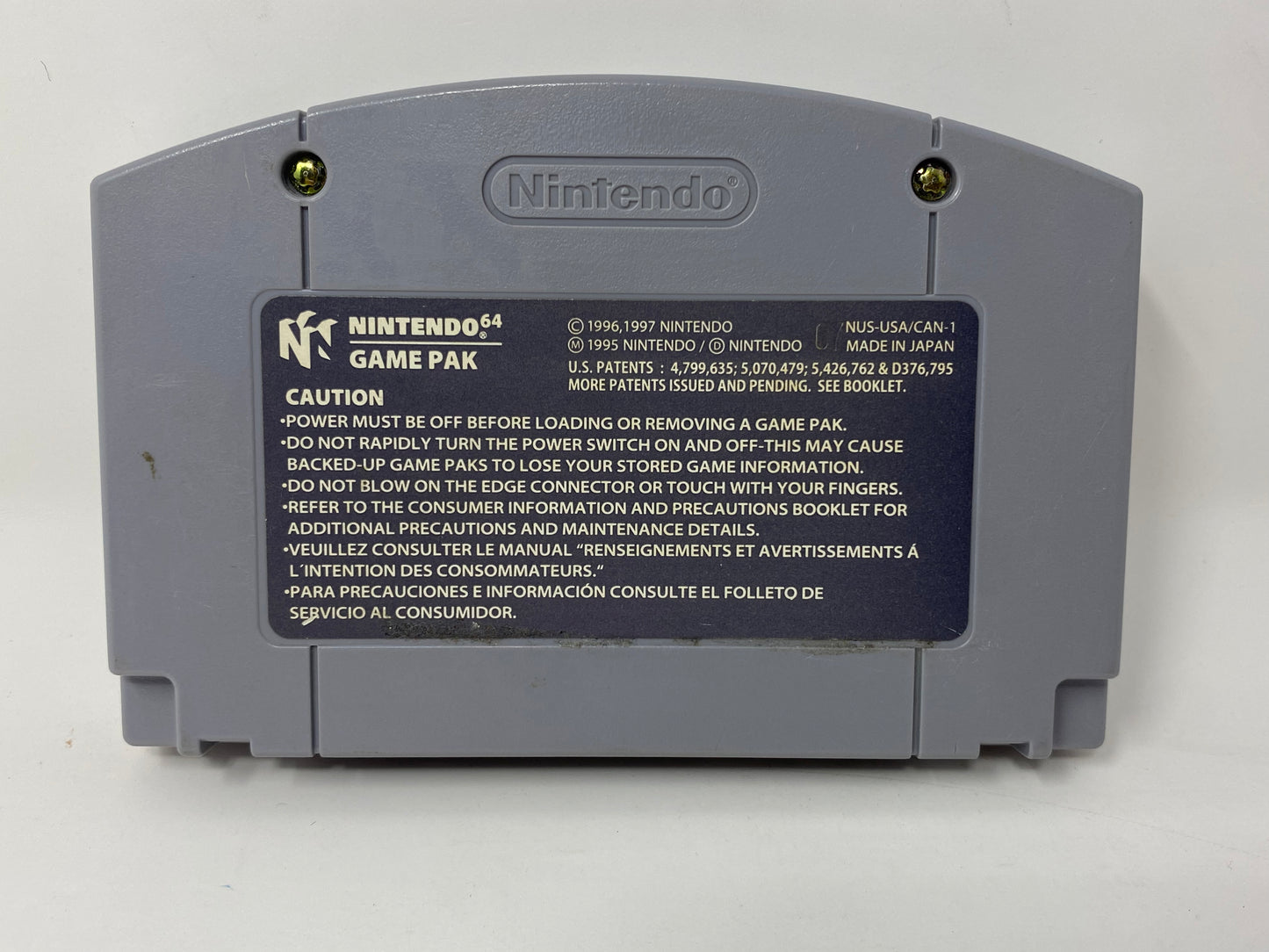 N64 Nintendo 64 - WCW Nitro Wrestling