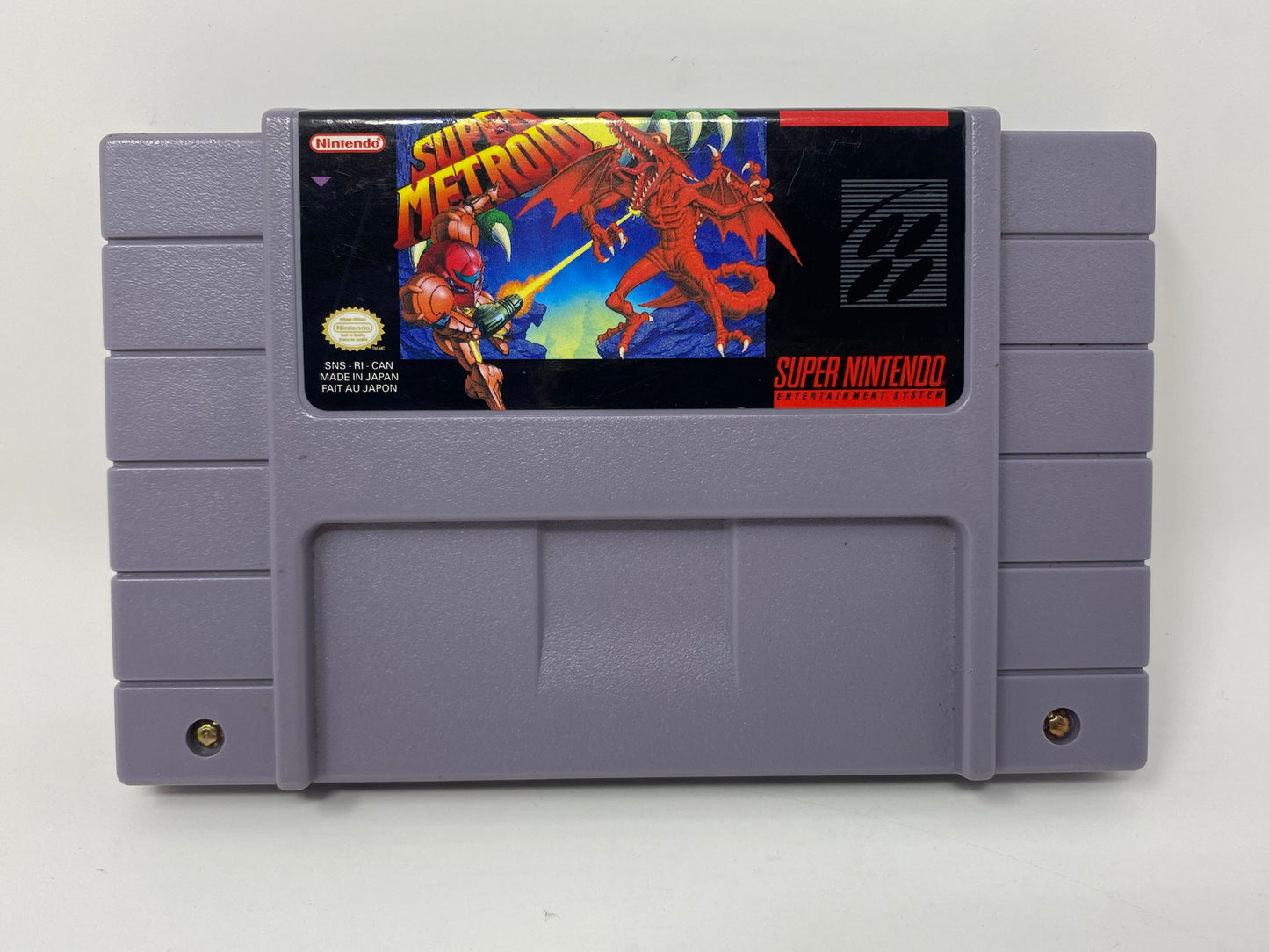 SNES Super Nintendo - Super Metroid - CIB Complete in Box