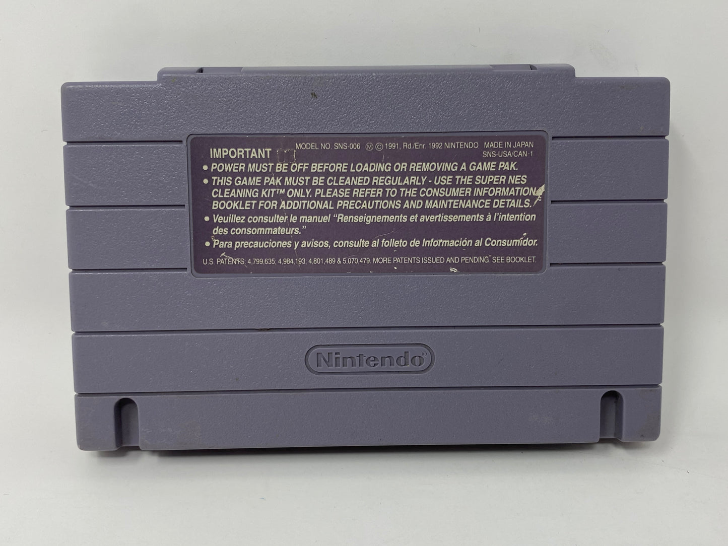 SNES Super Nintendo - Super Goal 2