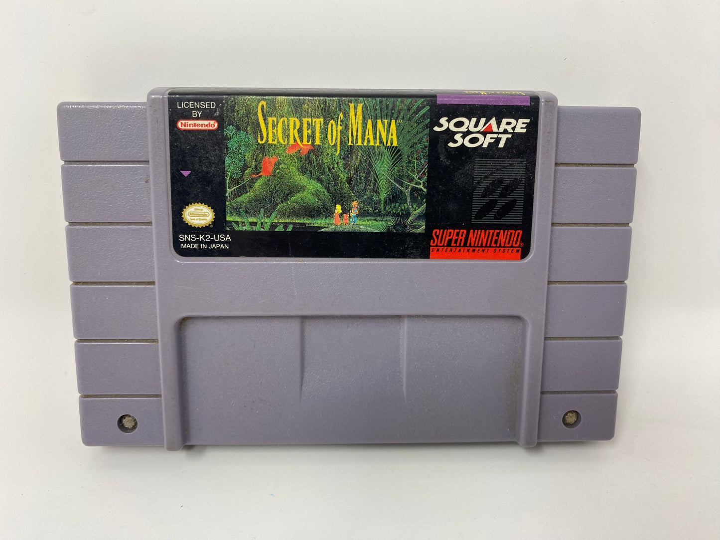SNES Super Nintendo - Secret of Mana - CIB Complete in Box