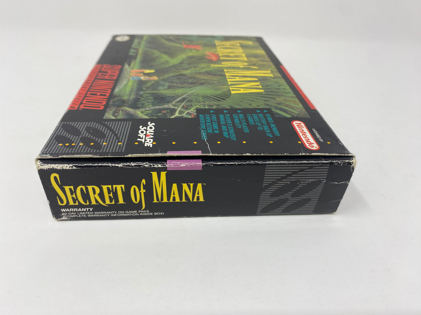SNES Super Nintendo - Secret of Mana - CIB Complete in Box