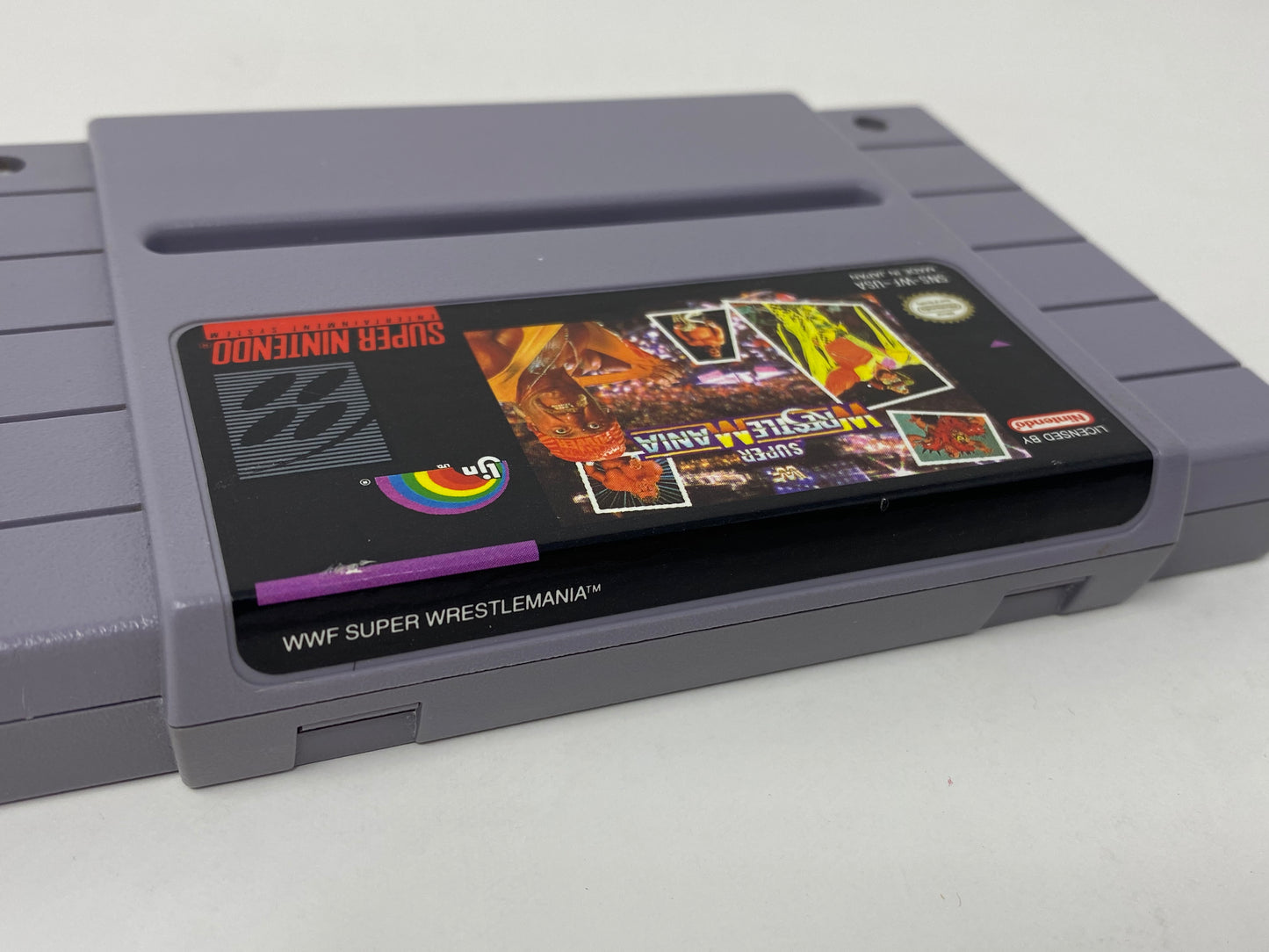 SNES Super Nintendo - WWF Super Wrestlemania