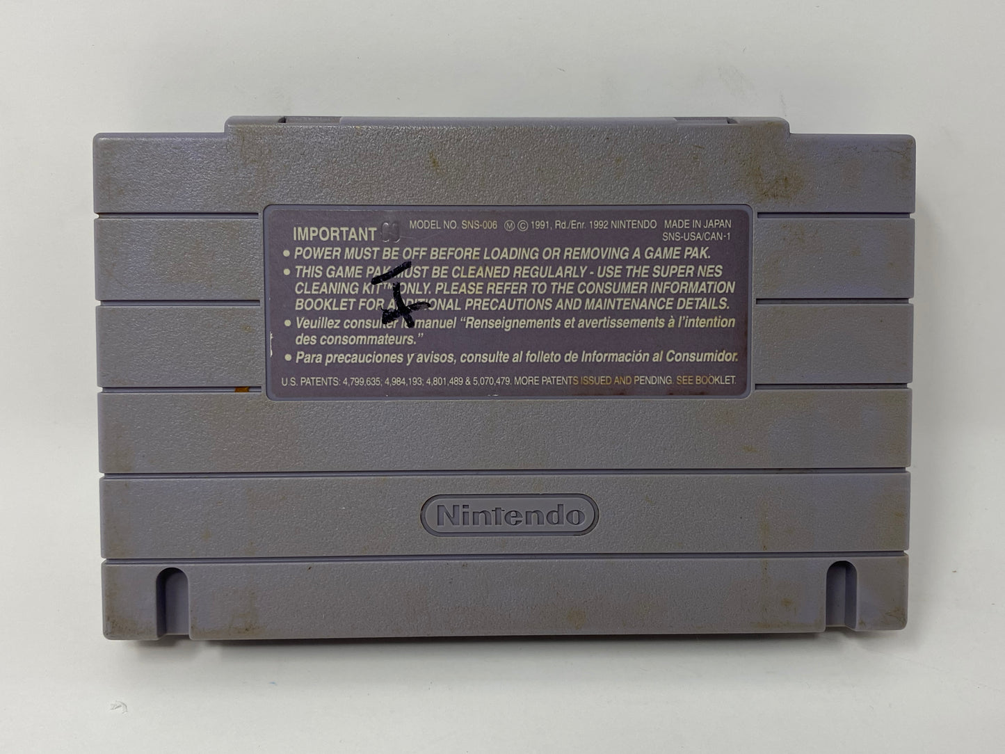SNES Super Nintendo - Adventures of Yogi Bear
