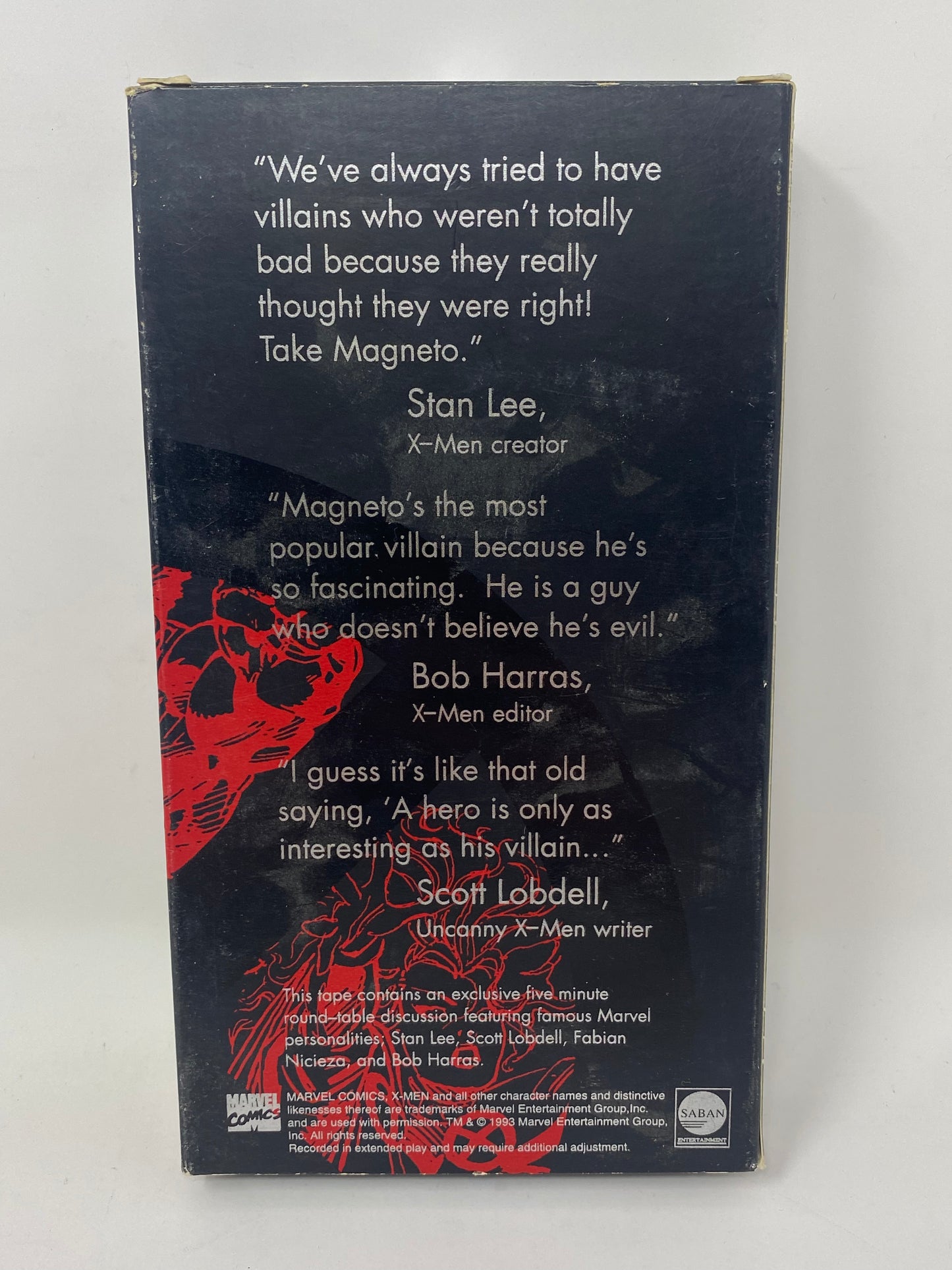 Vintage X-Men 2 Creators Choice Enter Magneto and Deadly Reunion VHS (1993)