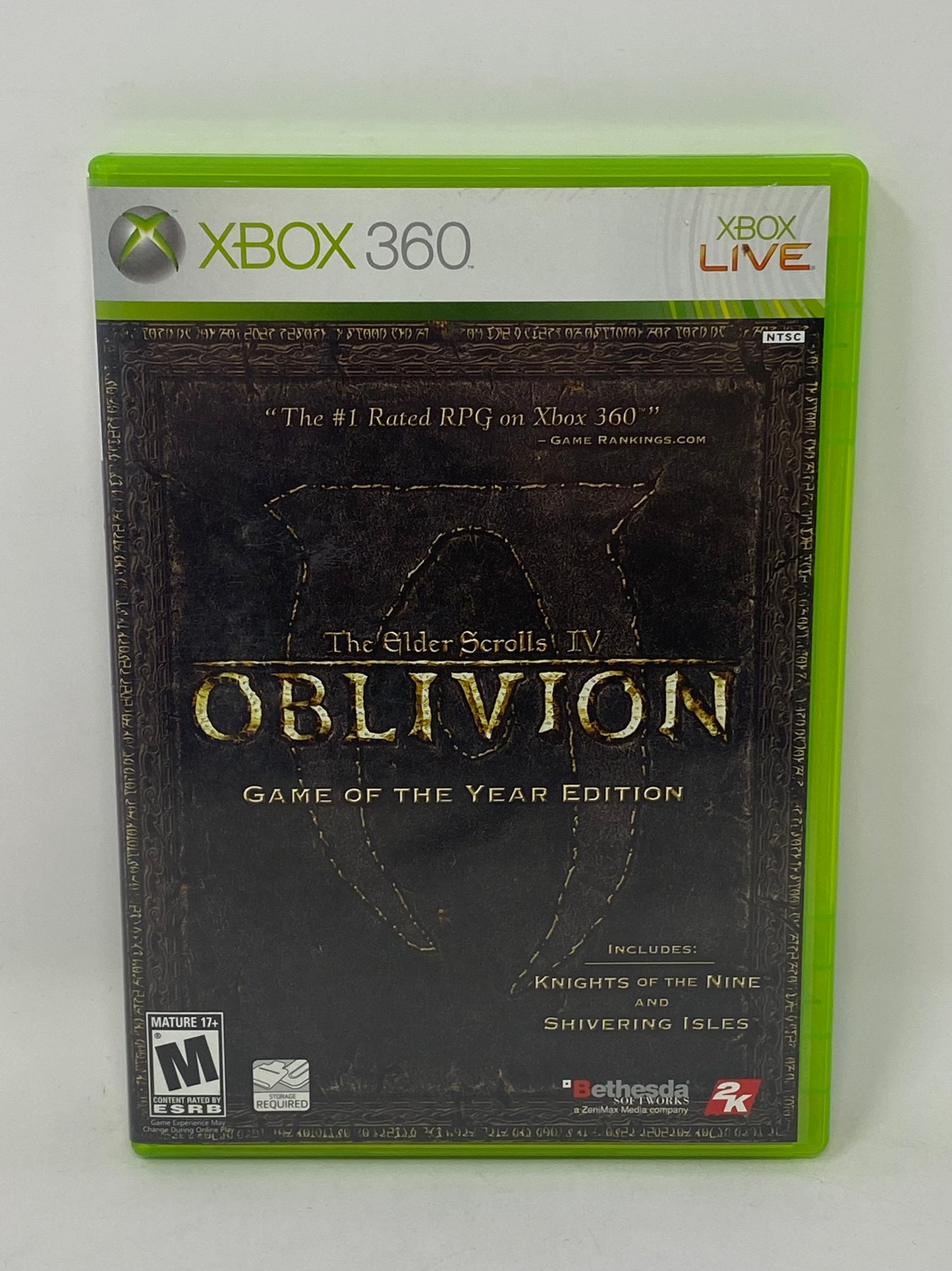 XBox 360 - Elder Scrolls IV Oblivion (Game of the Year Edition)