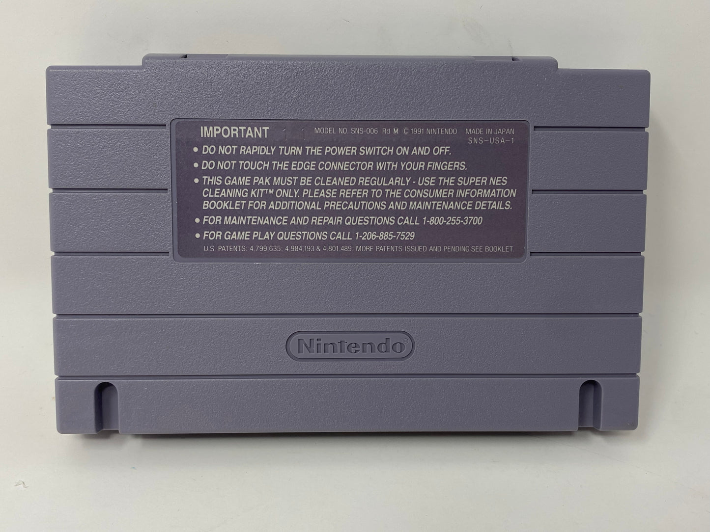 SNES Super Nintendo - Rival Turf