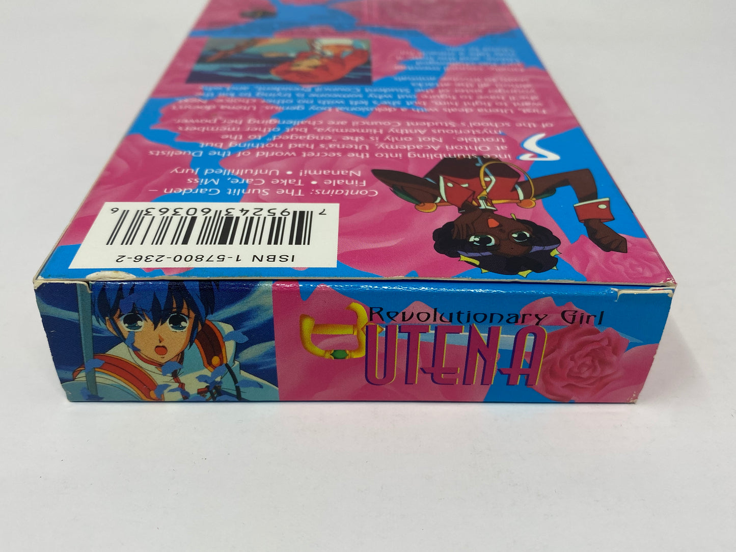 Revolutionary Girl Utena: The Legendary Spice VHS - Anime Manga - Software Sculptors (1998)