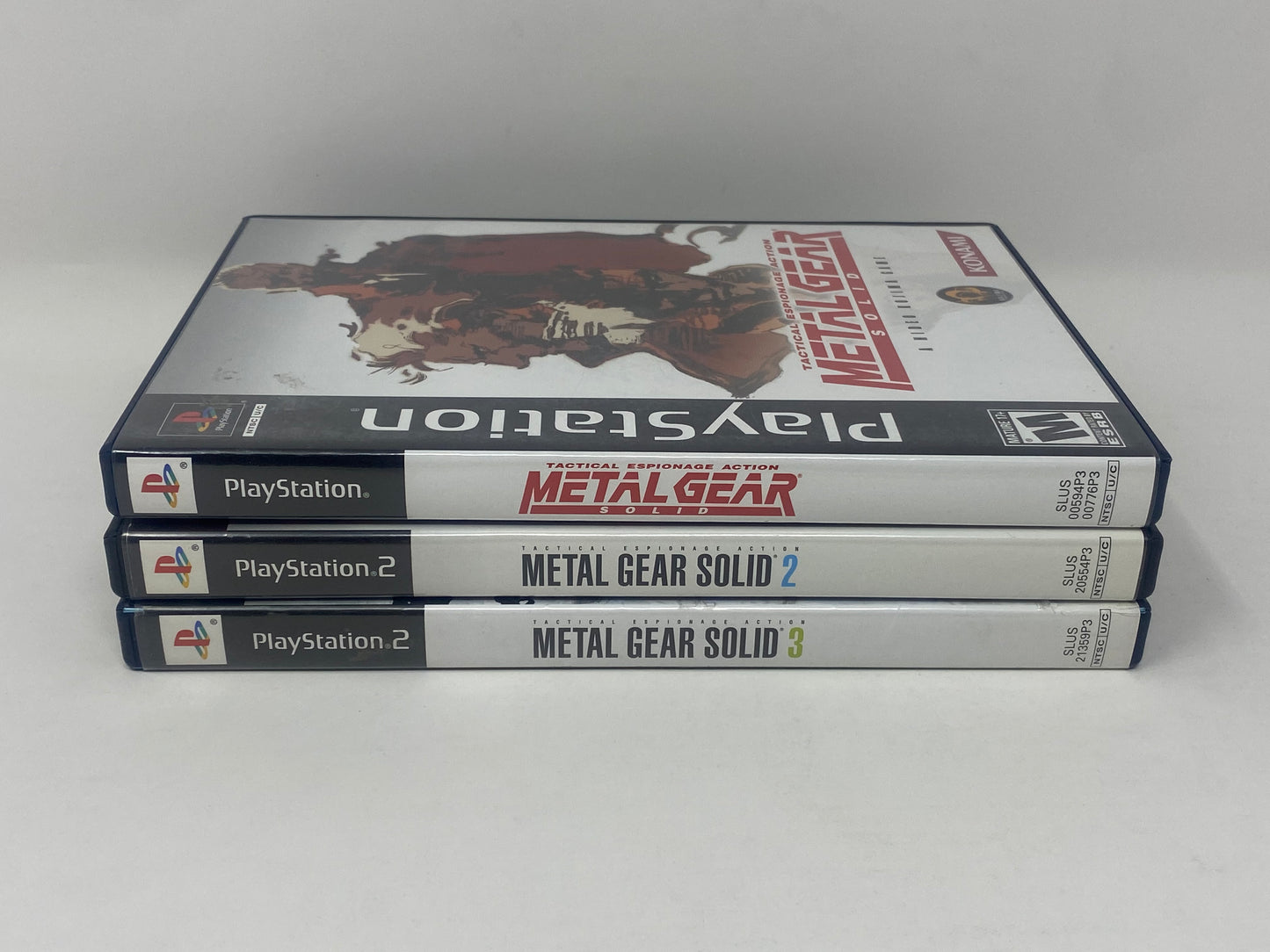 Sony PlayStation 2 PS2 - Metal Gear Solid: The Essential Collection (3 Game Set)