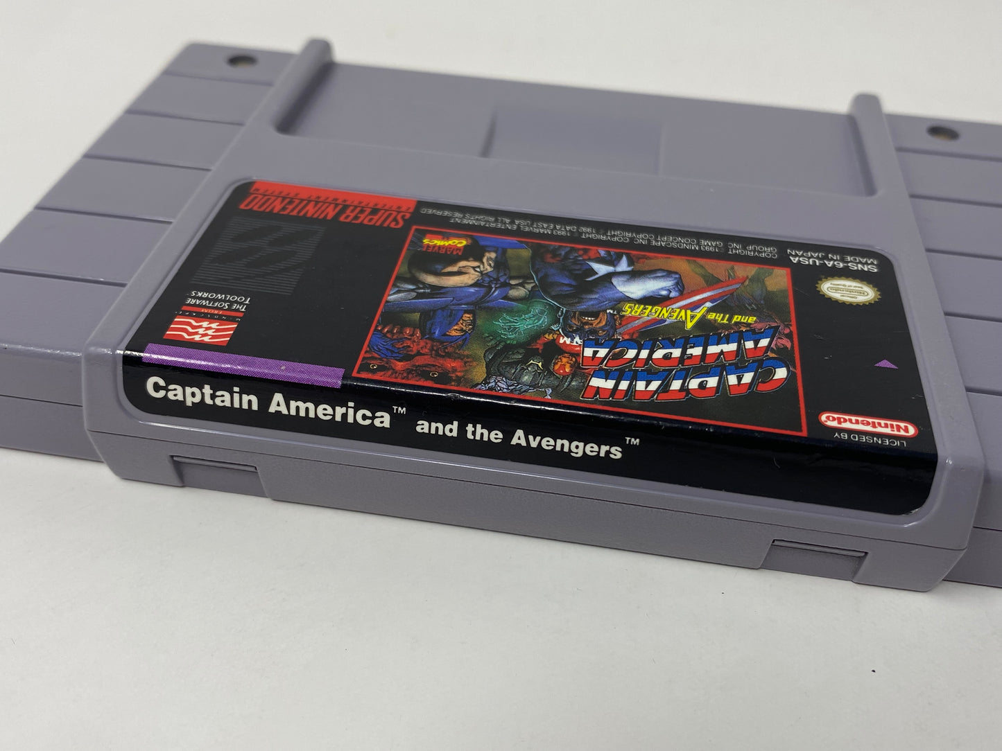 SNES Super Nintendo - Captain America and the Avengers