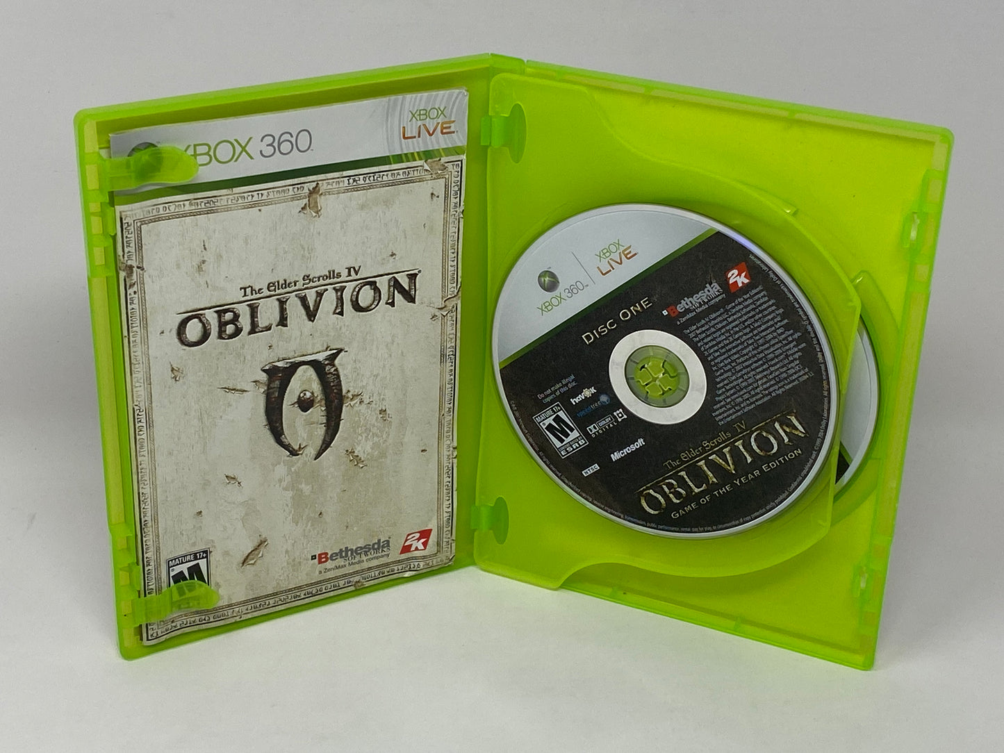 XBox 360 - Elder Scrolls IV Oblivion (Game of the Year Edition)