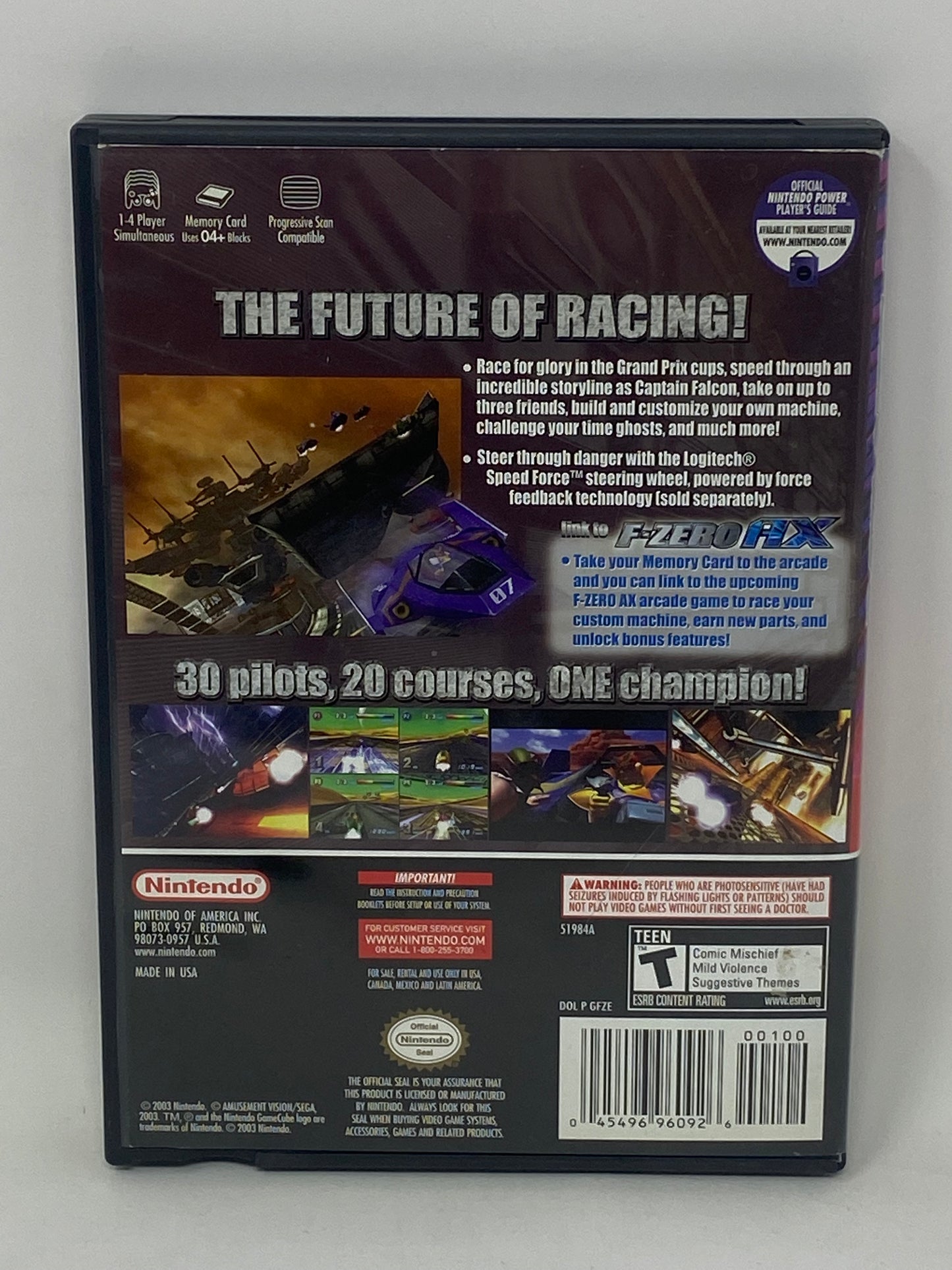 Nintendo GameCube - F Zero GX