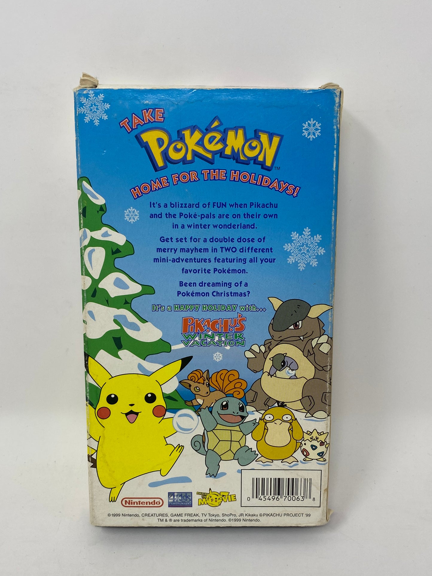 Pokémon Pikachu’s Winter Vacation - VHS (1999)