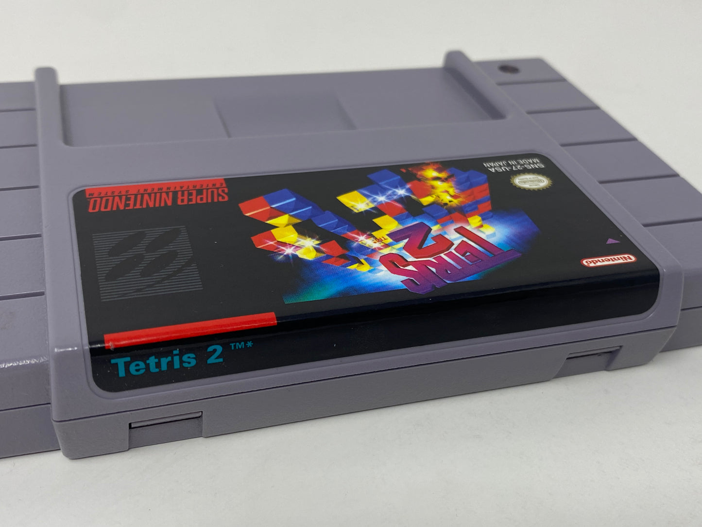 SNES Super Nintendo - Tetris 2