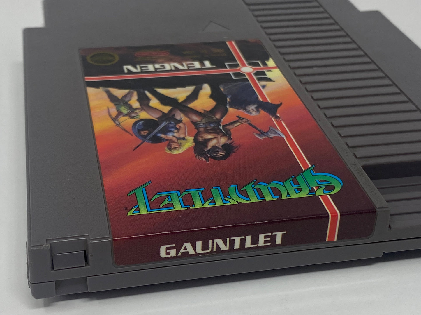 NES Nintendo - Gauntlet - Gray Tengen Cart