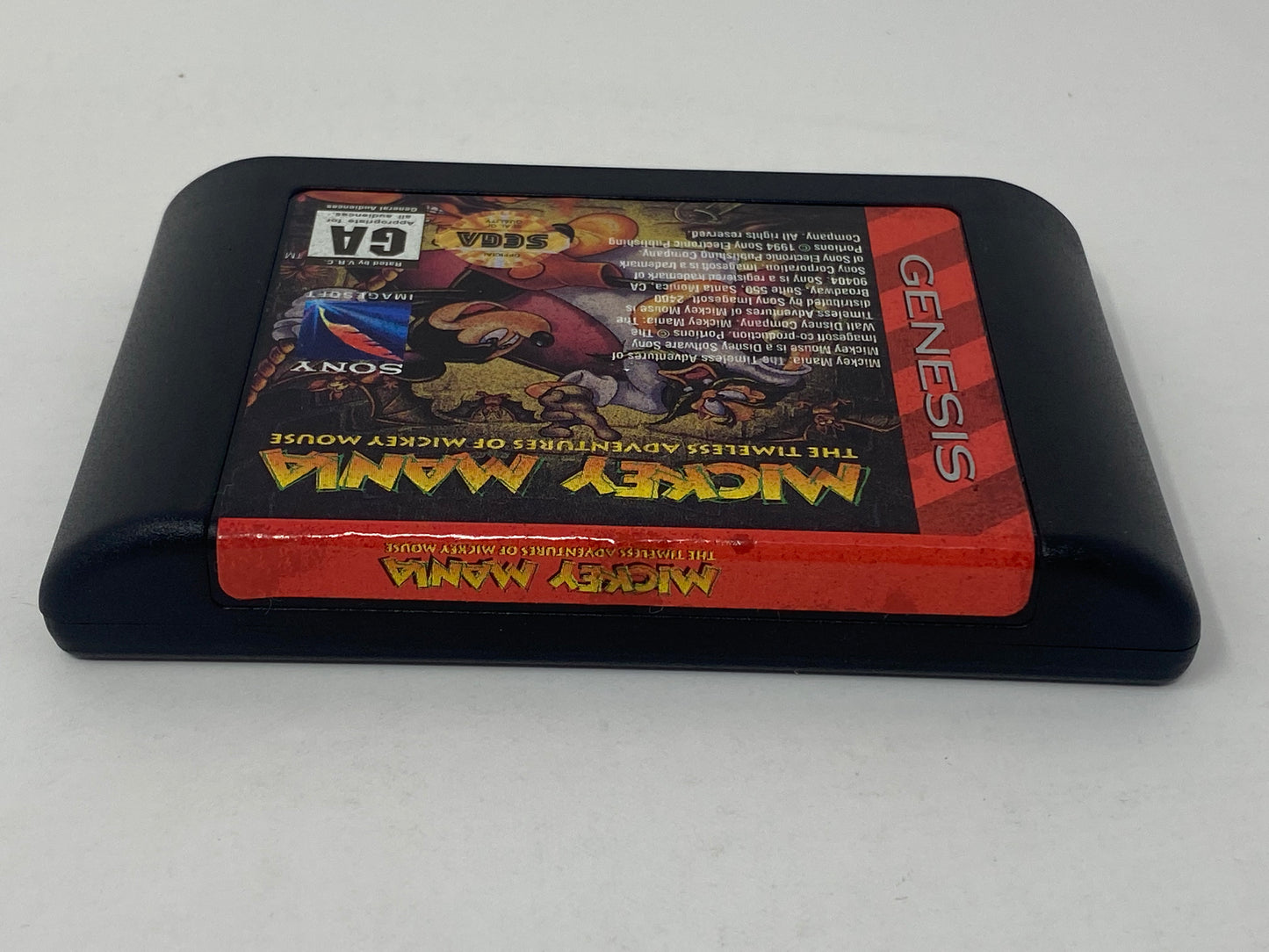 Sega Genesis - Mickey Mania - Complete