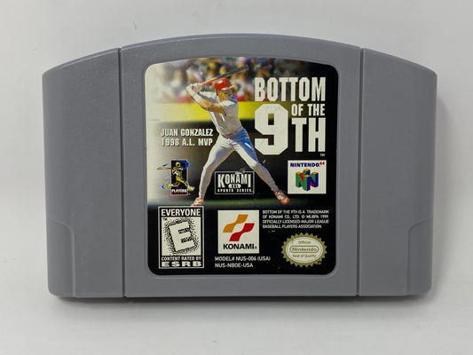 N64 Nintendo 64 - Bottom of the 9th Baseball