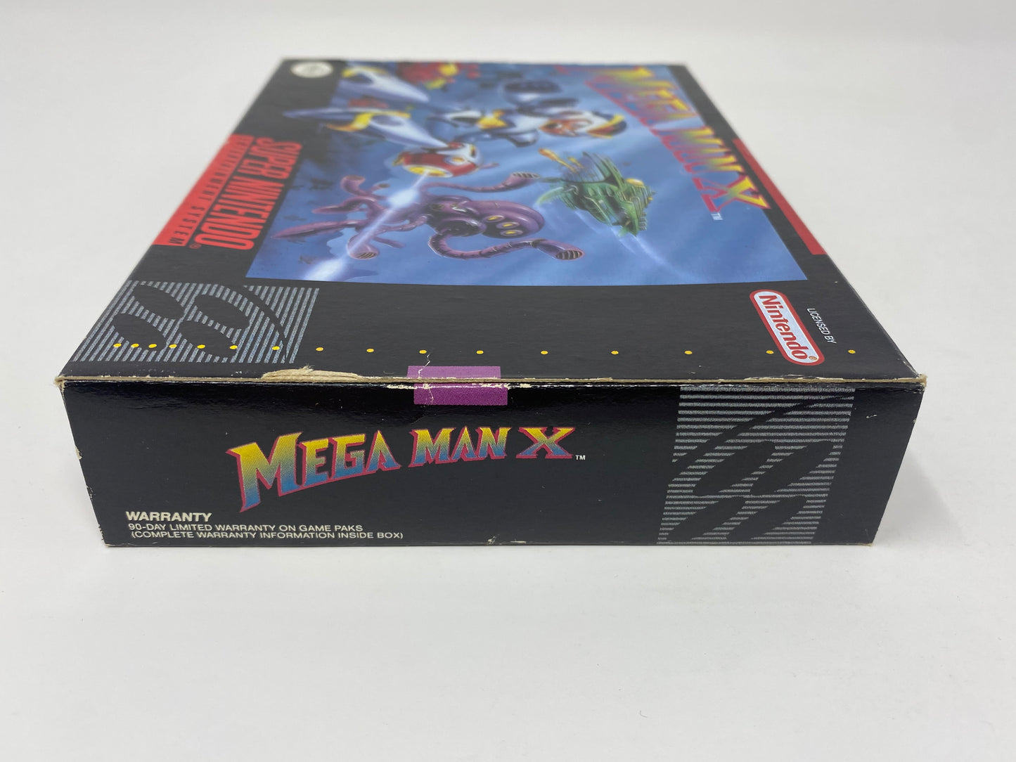 SNES Super Nintendo - Mega Man X - CIB Complete in Box